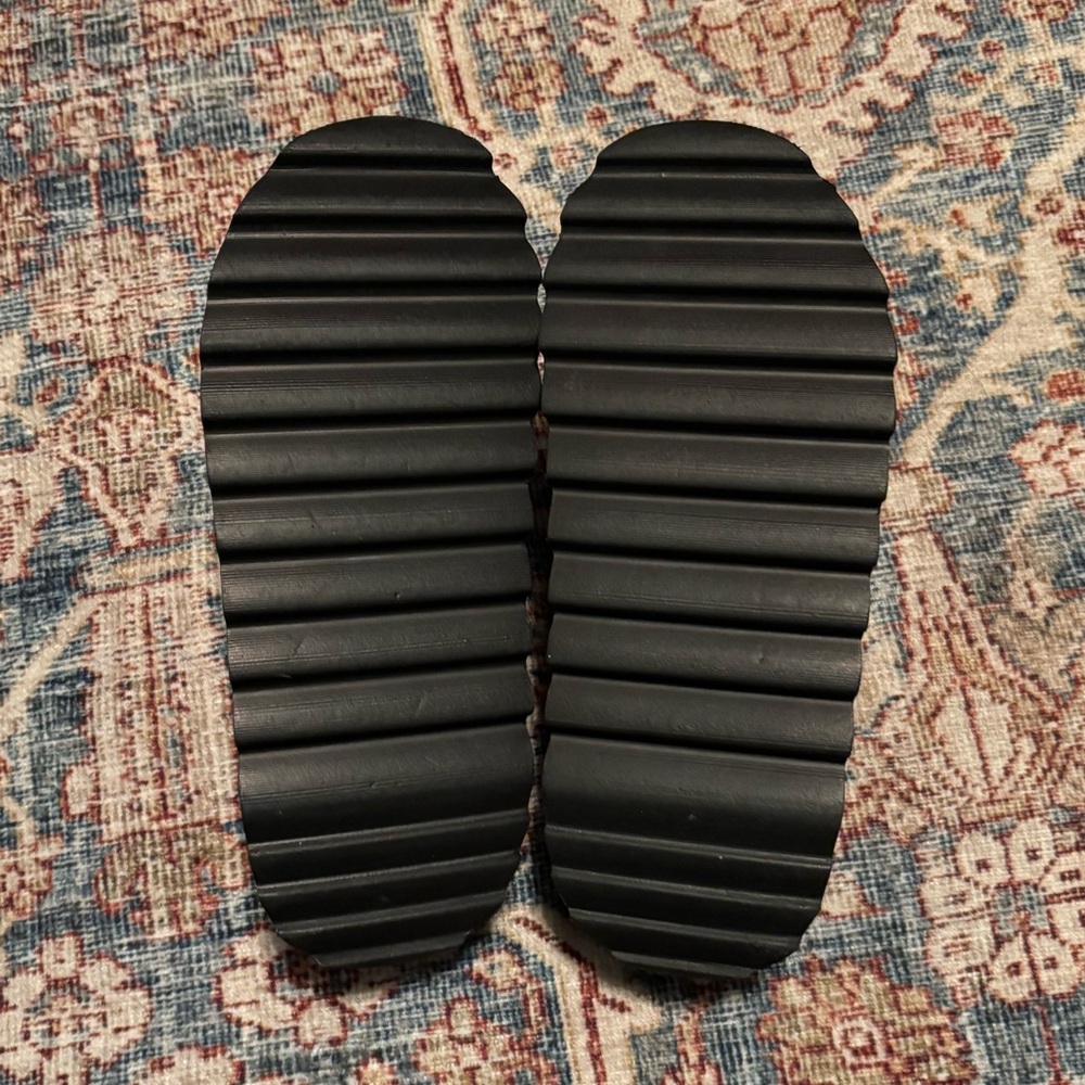 Bryr Chonk Monochrome Black Platform Clogs sz 6 - Picture 5 of 7